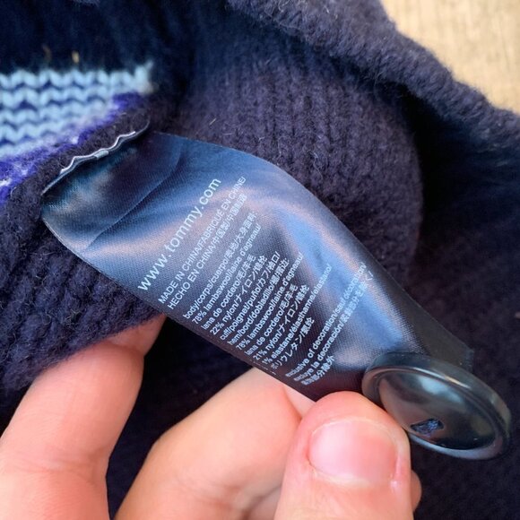 BRAND NEW Tommy Hilfiger Wool Cardigan Sweater XXL - Picture 7 of 13